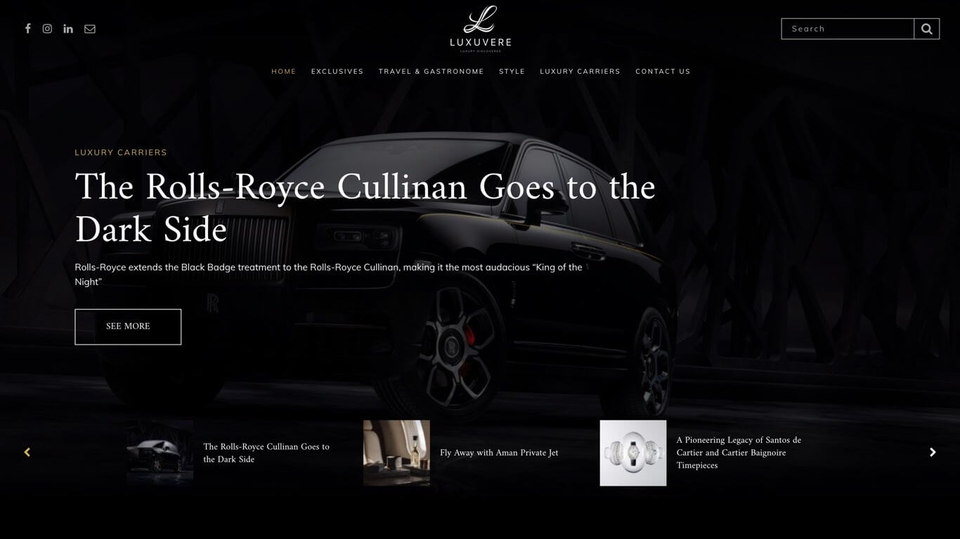 Luxuvere Featured